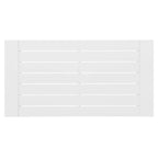 Ensemble de patio extérieur Tahoe 2 pièces en aluminium avec revêtement en poudre