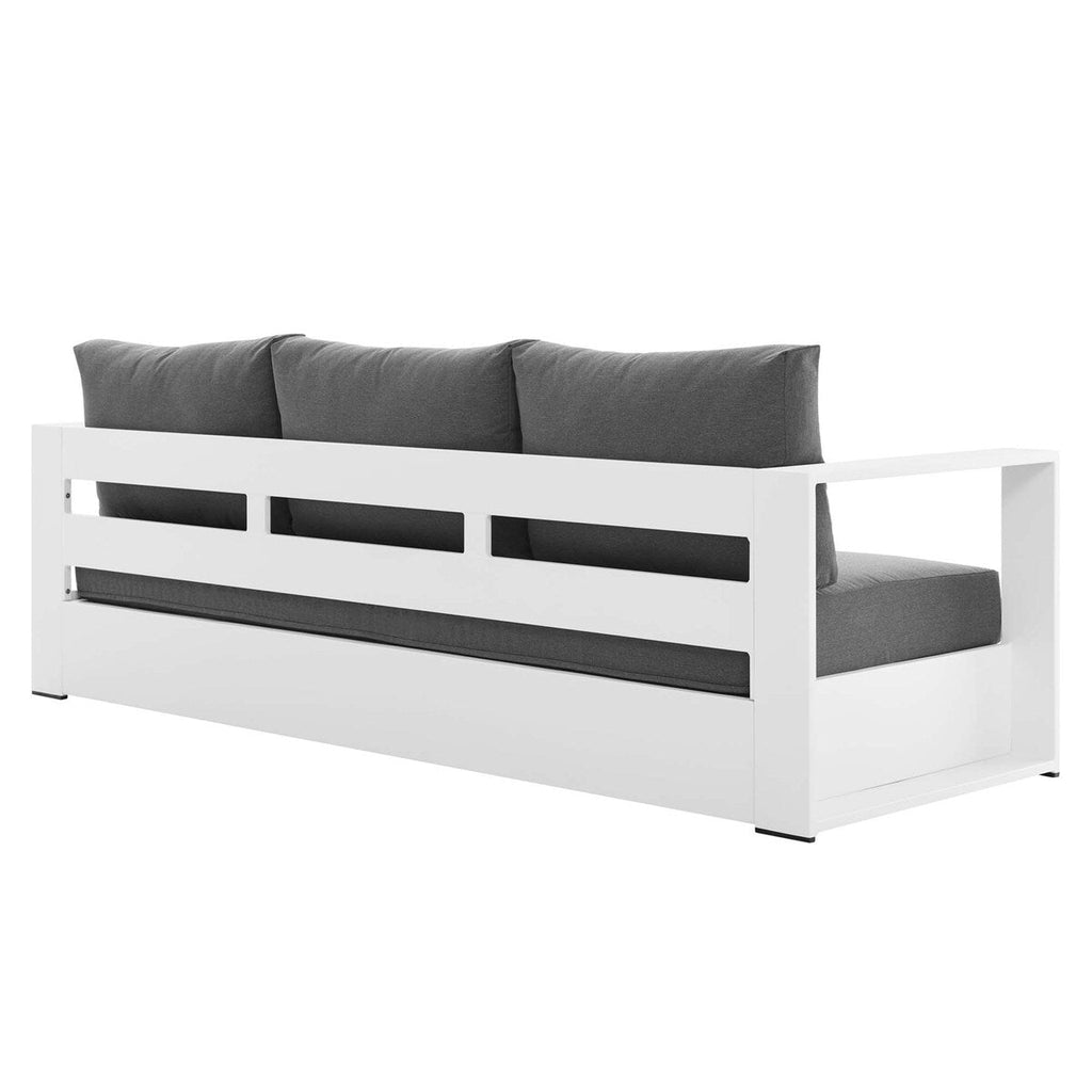 Ensemble de patio extérieur Tahoe 2 pièces en aluminium avec revêtement en poudre