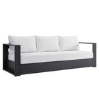 Ensemble de patio extérieur Tahoe 2 pièces en aluminium avec revêtement en poudre