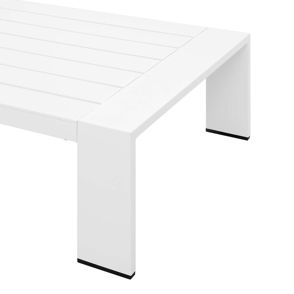 Ensemble de patio extérieur Tahoe 2 pièces en aluminium avec revêtement en poudre