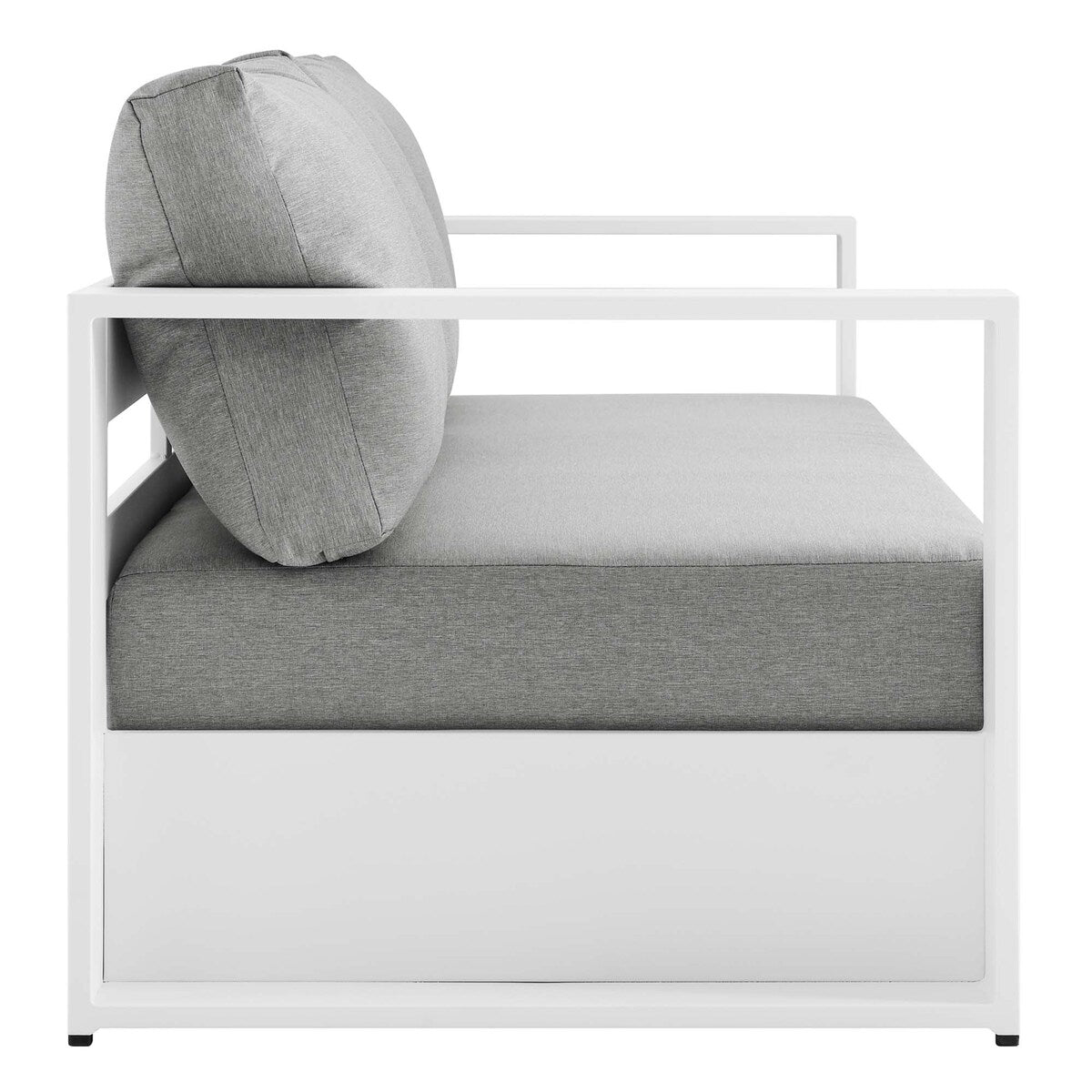 Ensemble de patio extérieur Tahoe 2 pièces en aluminium avec revêtement en poudre