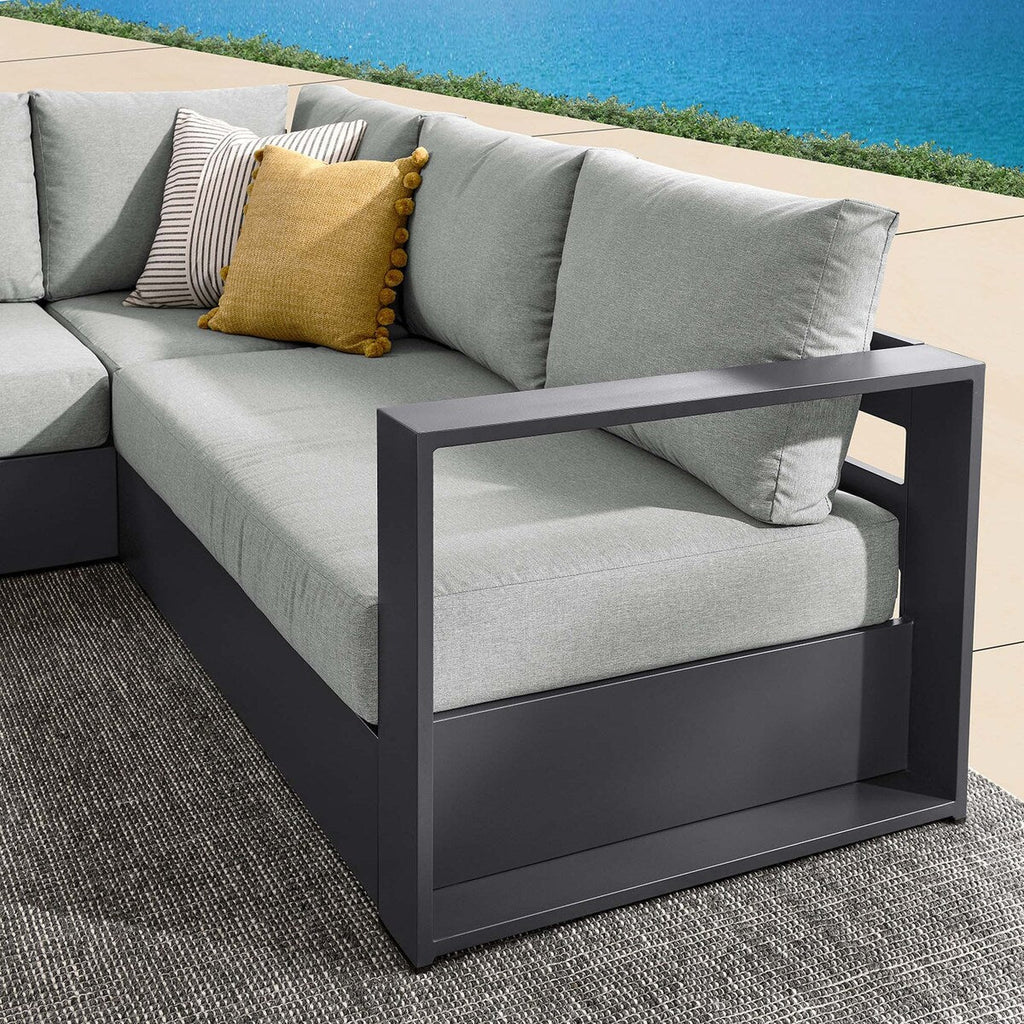 Ensemble de canapés sectionnels 3 pièces en aluminium Tahoe Patio