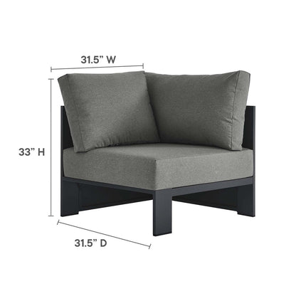 Ensemble de canapés sectionnels 3 pièces en aluminium Tahoe Patio