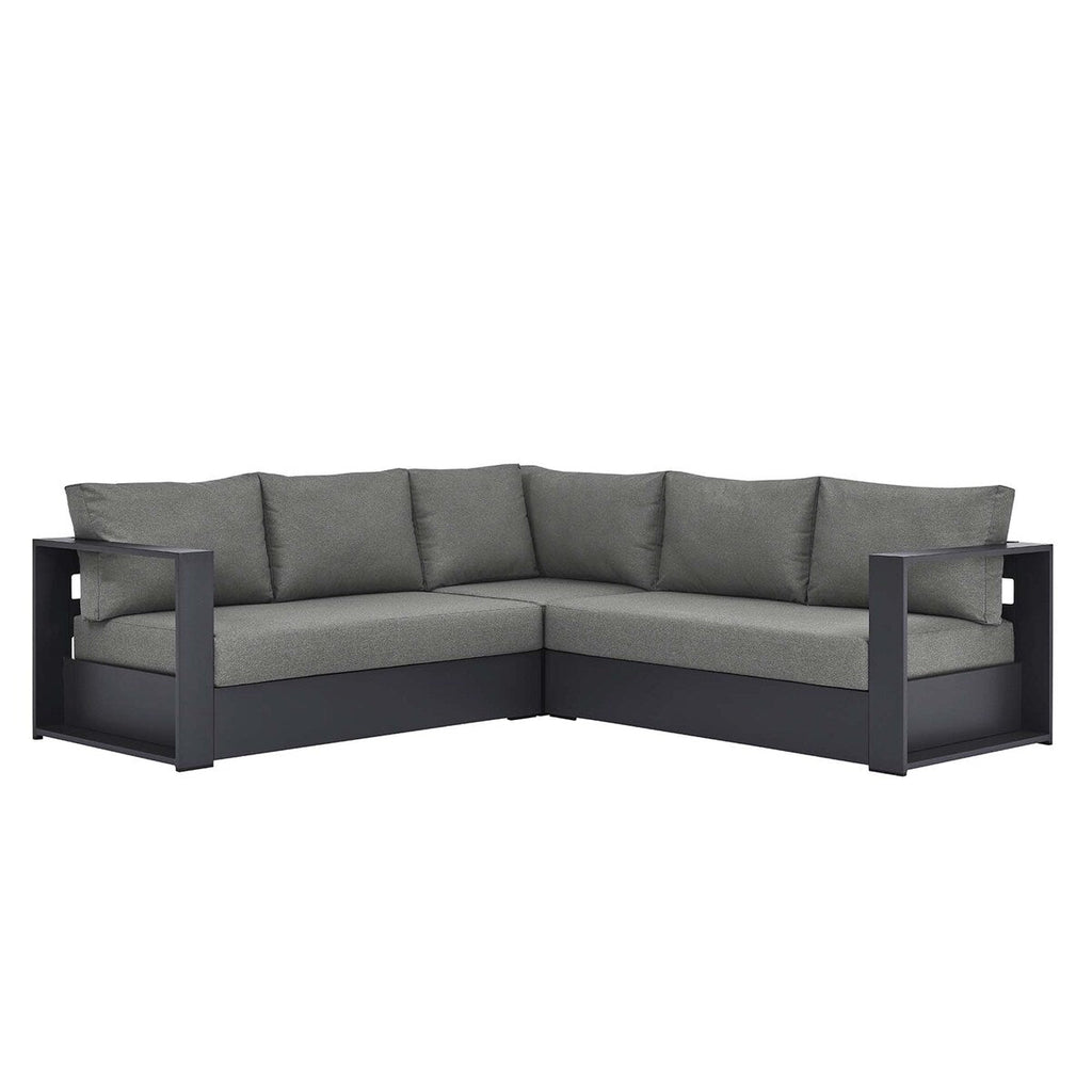 Ensemble de canapés sectionnels 3 pièces en aluminium Tahoe Patio