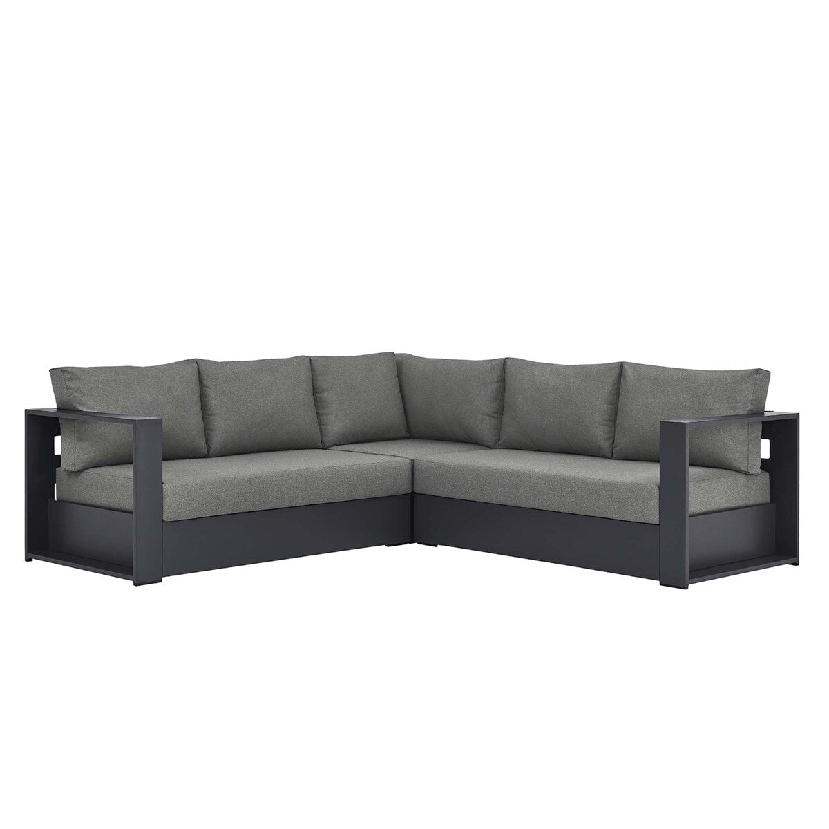 Ensemble de canapés sectionnels 3 pièces en aluminium Tahoe Patio