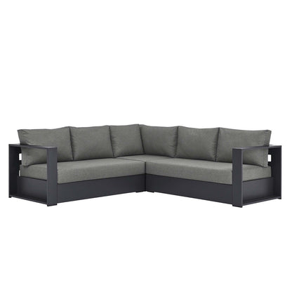 Ensemble de canapés sectionnels 3 pièces en aluminium Tahoe Patio