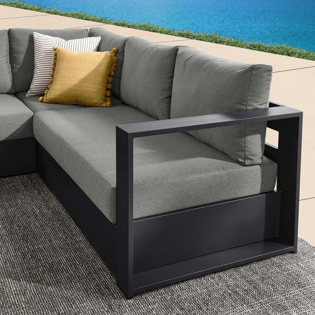 Ensemble de canapés sectionnels 3 pièces en aluminium Tahoe Patio