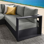 Ensemble de canapés sectionnels 3 pièces en aluminium Tahoe Patio