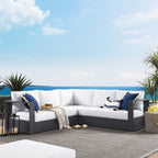 Ensemble de canapés sectionnels 3 pièces en aluminium Tahoe Patio