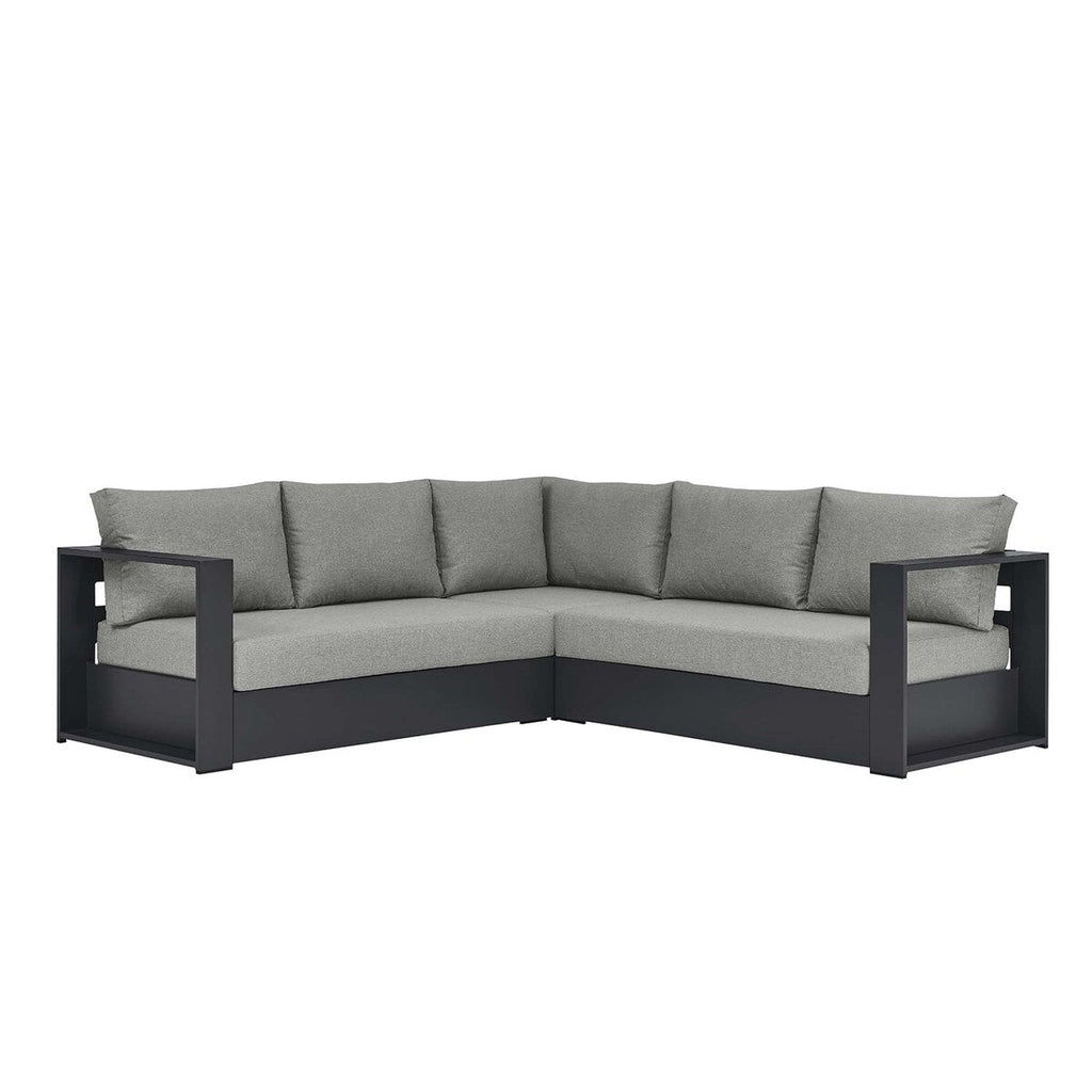 Ensemble de canapés sectionnels 3 pièces en aluminium Tahoe Patio