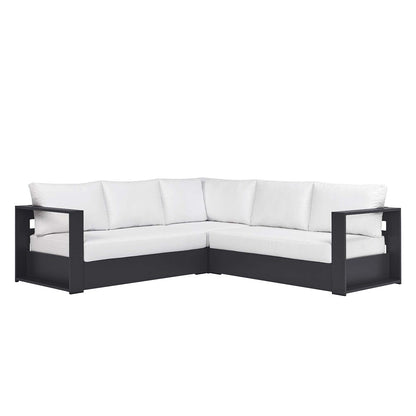 Ensemble de canapés sectionnels 3 pièces en aluminium Tahoe Patio