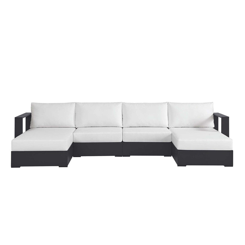 Ensemble de canapés sectionnels 4 pièces en aluminium Tahoe Patio