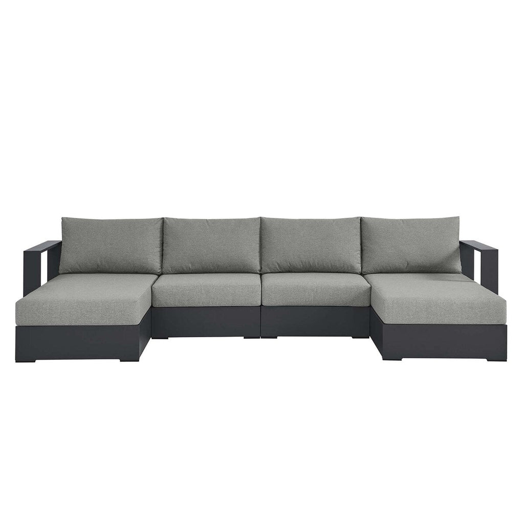 Ensemble de canapés sectionnels 4 pièces en aluminium Tahoe Patio