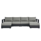 Ensemble de canapés sectionnels 4 pièces en aluminium Tahoe Patio