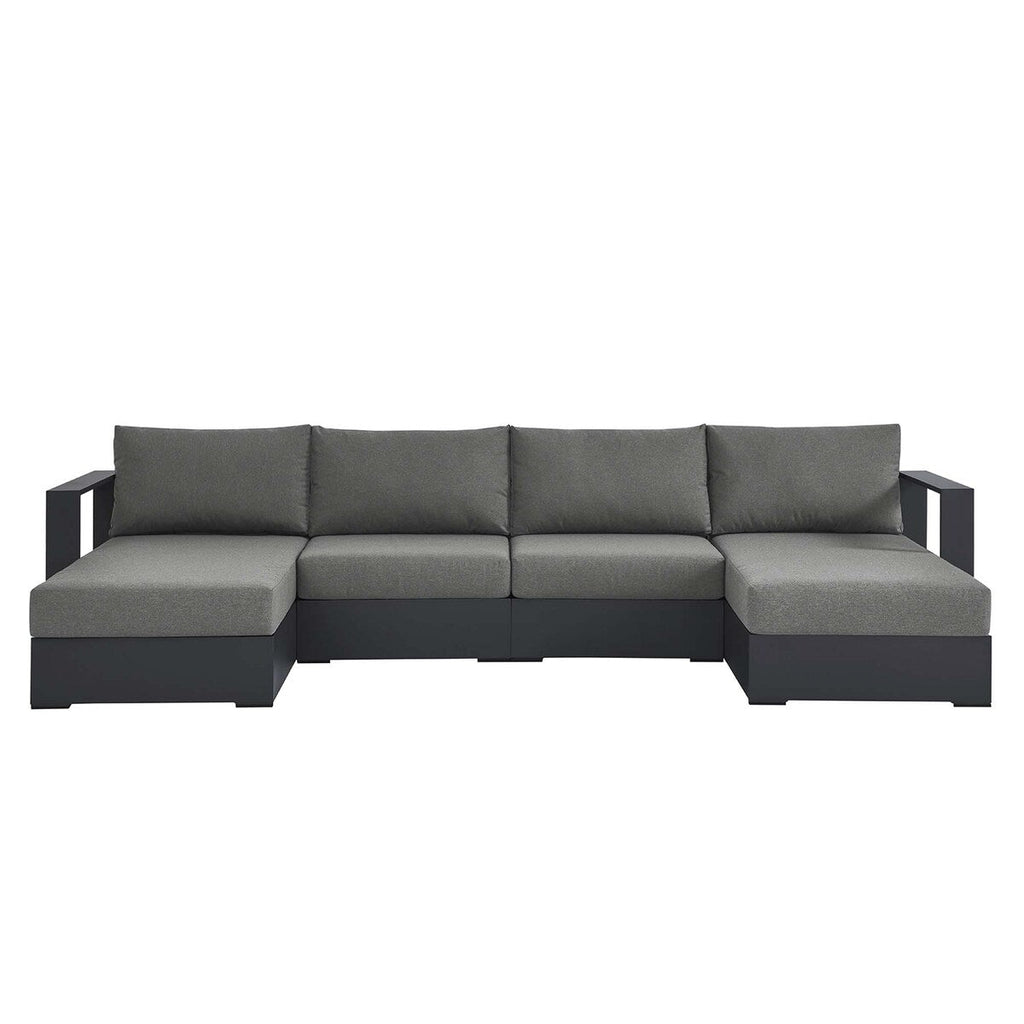 Ensemble de canapés sectionnels 4 pièces en aluminium Tahoe Patio