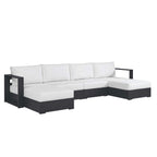 Ensemble de canapés sectionnels 4 pièces en aluminium Tahoe Patio
