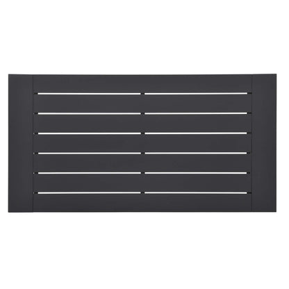 Ensemble de conversation d'extérieur Tahoe en aluminium 4 pièces avec table basse