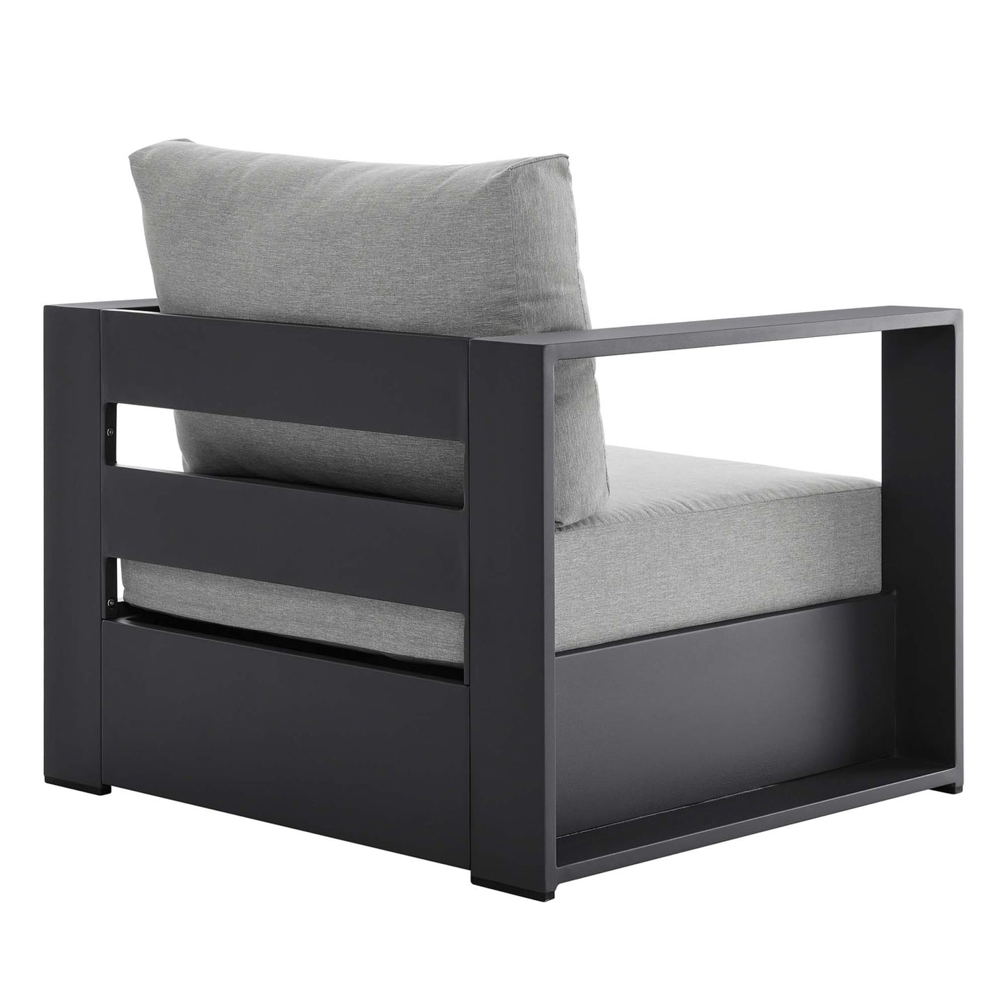 Ensemble de conversation d'extérieur Tahoe en aluminium 4 pièces avec table basse