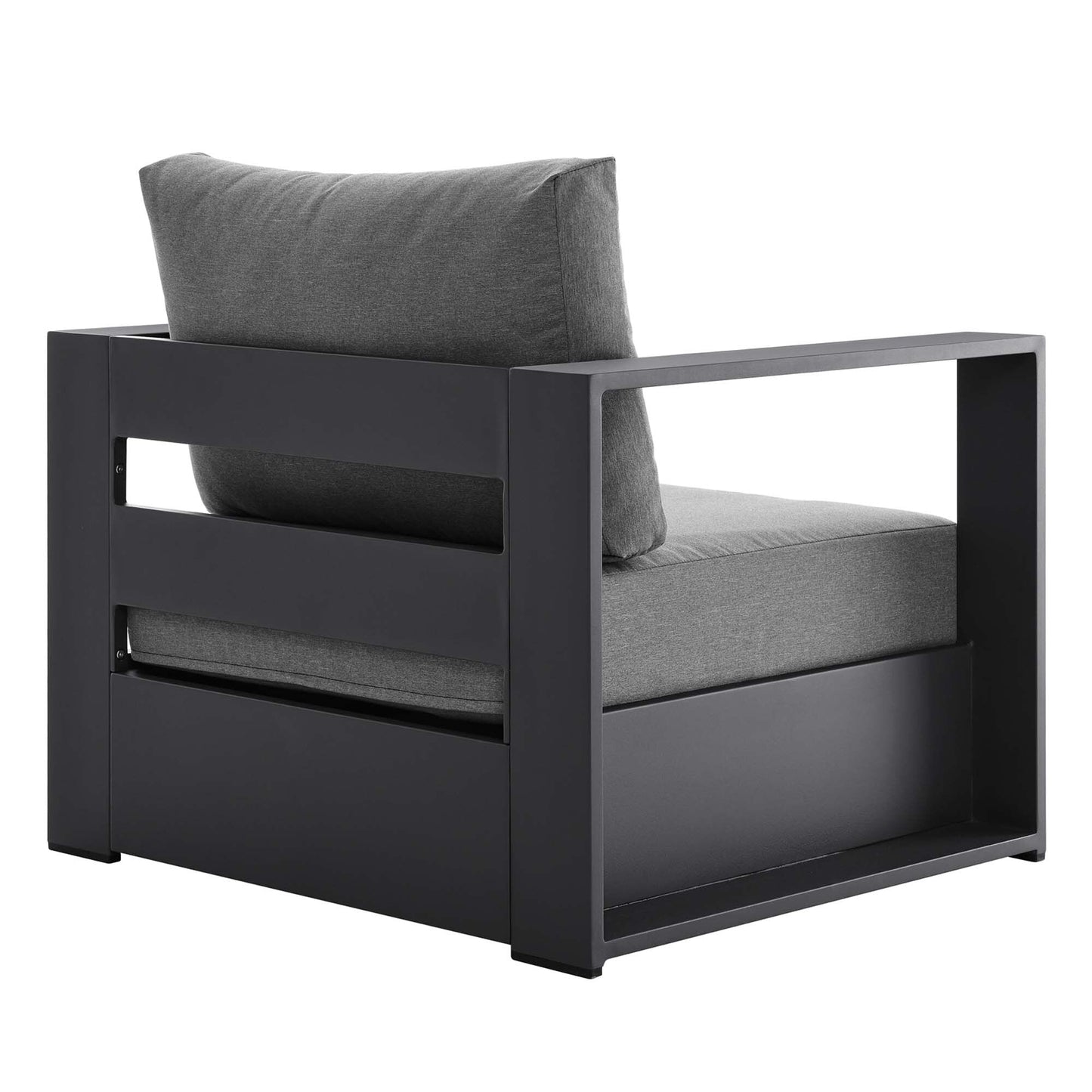 Ensemble de conversation d'extérieur Tahoe en aluminium 4 pièces avec table basse