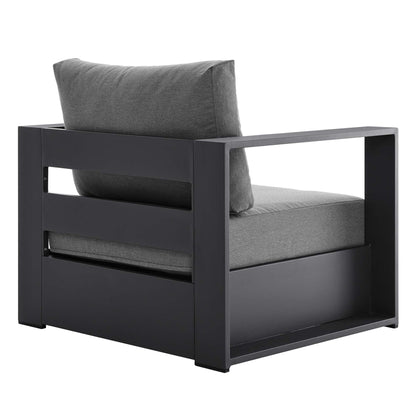 Ensemble de conversation d'extérieur Tahoe en aluminium 4 pièces avec table basse