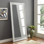 Grand miroir perlé pleine longueur - Miroir surdimensionné sur toute la longueur, sur pied ou mural