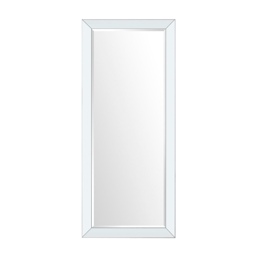 Grand miroir perlé pleine longueur - Miroir surdimensionné sur toute la longueur, sur pied ou mural