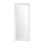 Grand miroir perlé pleine longueur - Miroir surdimensionné sur toute la longueur, sur pied ou mural