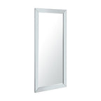 Grand miroir perlé pleine longueur - Miroir surdimensionné sur toute la longueur, sur pied ou mural