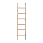 Échelle de rangement rustique Sagebrook Home de 1,8 m de haut, décorative et autoportante – 48 x 5 x 193 cm