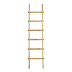Échelle de rangement rustique Sagebrook Home de 1,8 m de haut, décorative et autoportante – 48 x 5 x 193 cm