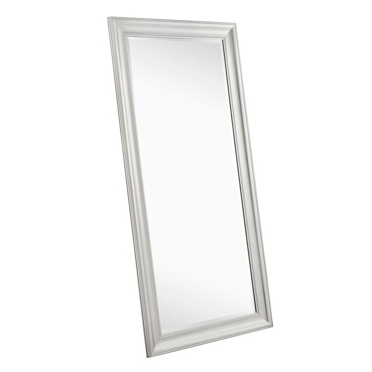 Grand miroir perlé pleine longueur - Miroir surdimensionné sur toute la longueur, sur pied ou mural