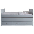 Taylor & Olive Begonia Twin Bed with Twin Trundle & 3 Built in Drawers