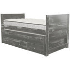 Taylor & Olive Begonia Twin Bed with Twin Trundle & 3 Built in Drawers