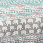 Ensemble de courtepointe 5 pièces Ever-Tru Elephant Stripe de Taylor &amp; Olive