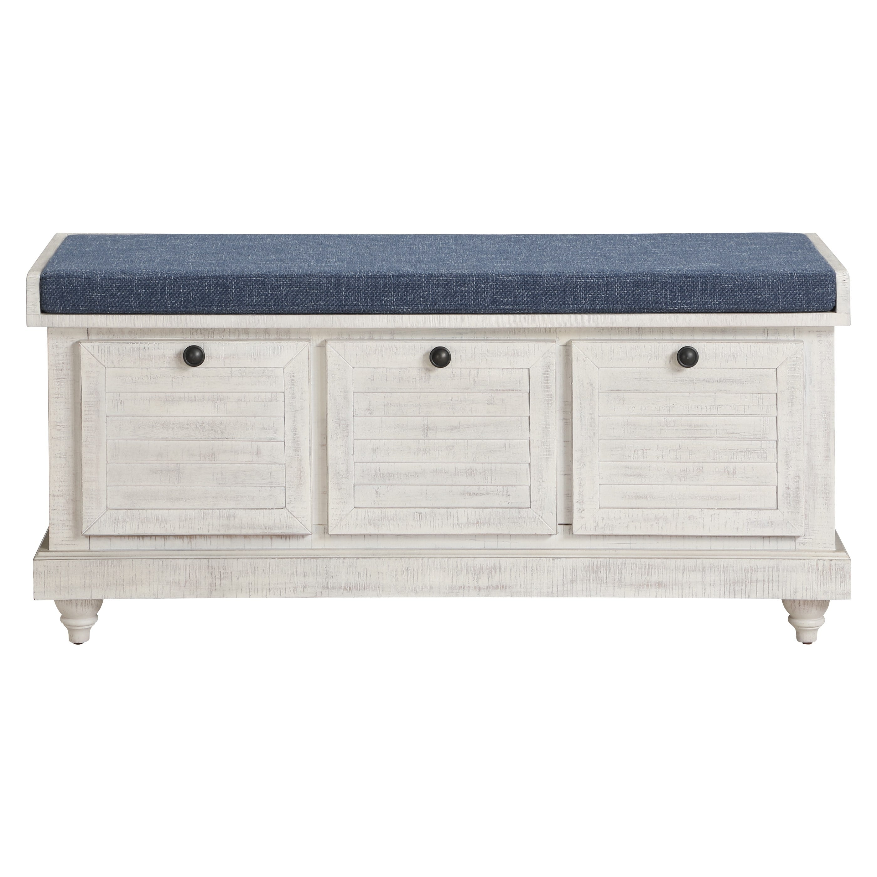 Le banc de rangement Arbakka de Gray Barn
