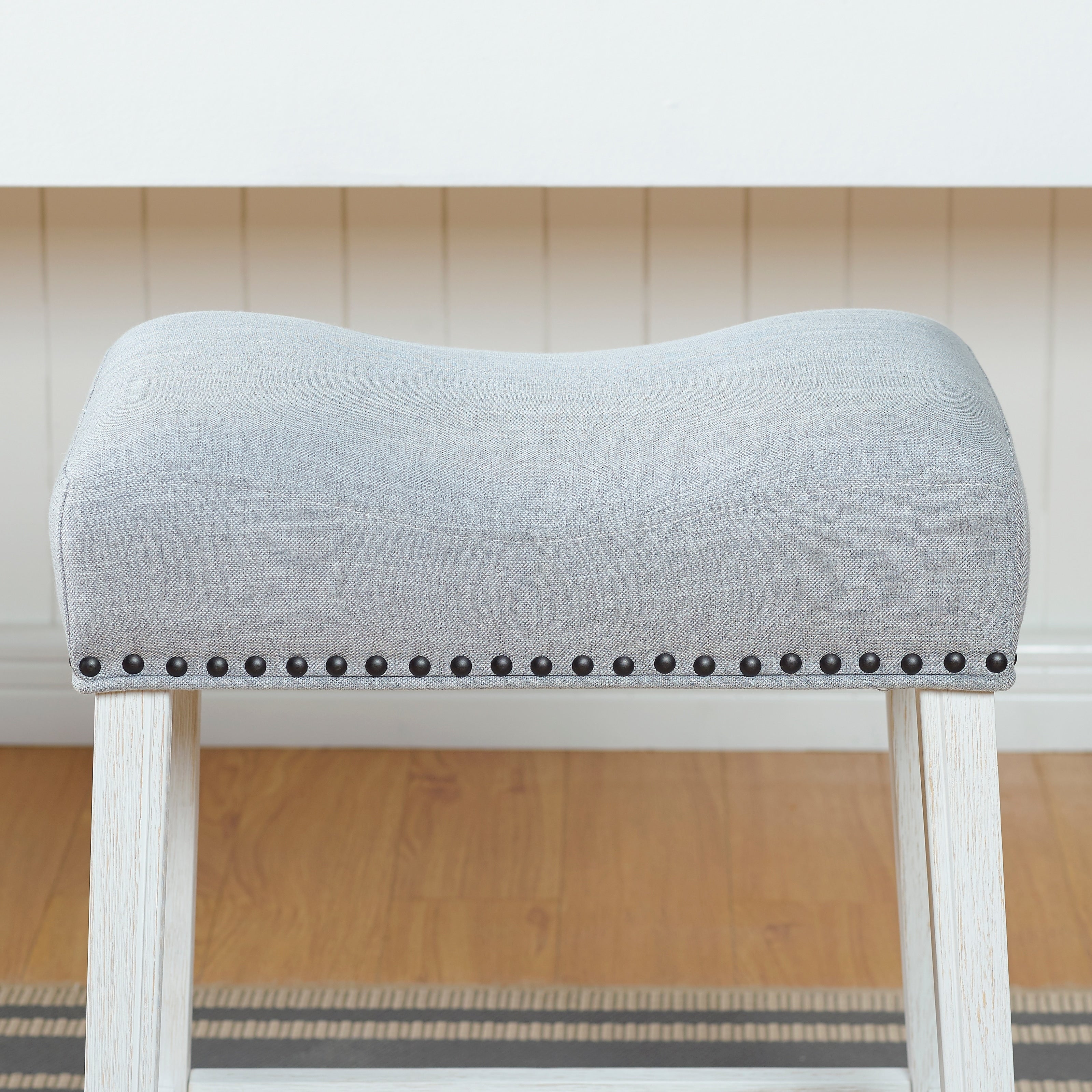 Tabourets de bar sans dossier Barish de The Gray Barn (lot de 2)