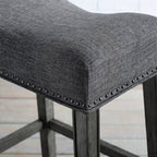 Tabourets de bar sans dossier Barish de The Gray Barn (lot de 2)