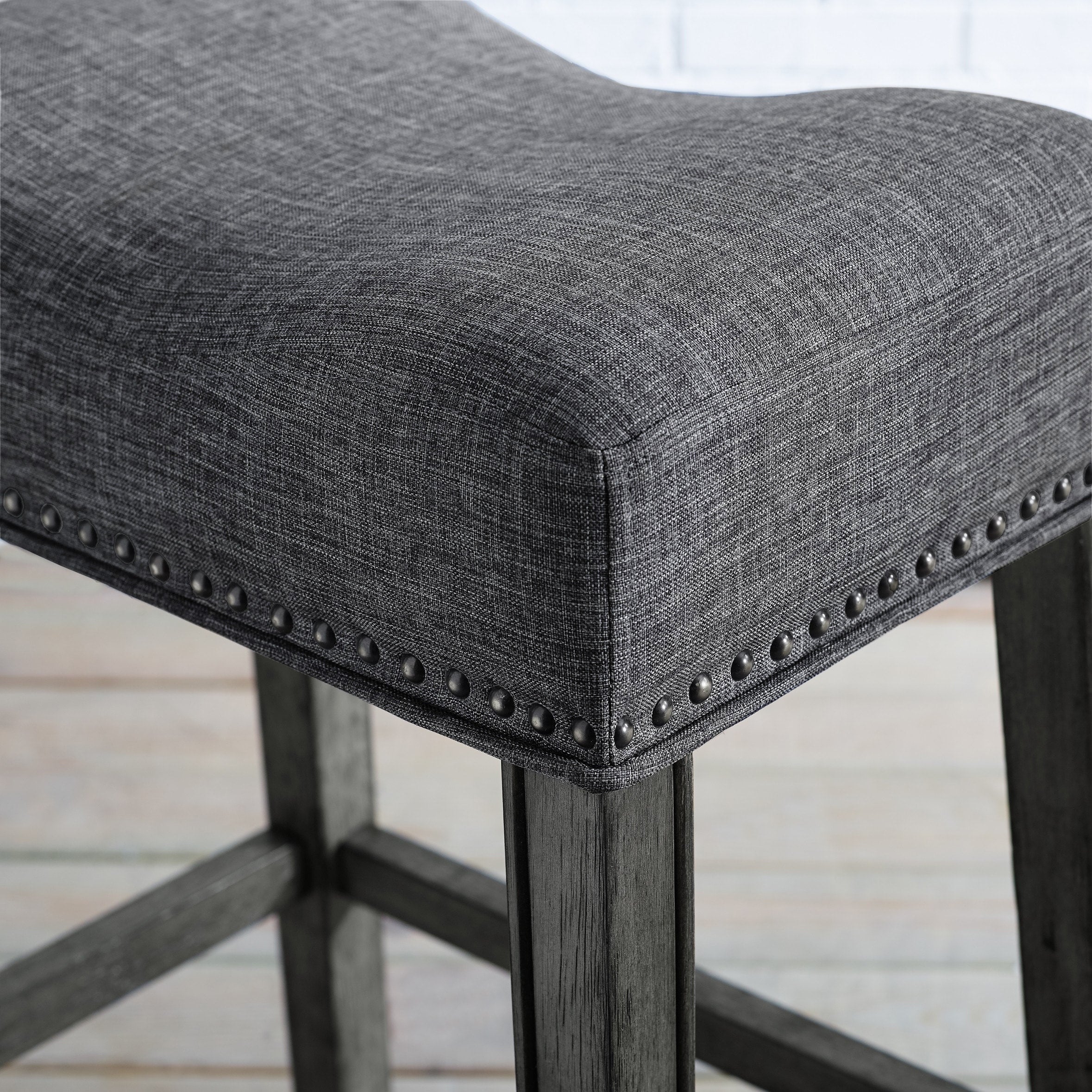 Tabourets de bar sans dossier Barish de The Gray Barn (lot de 2)