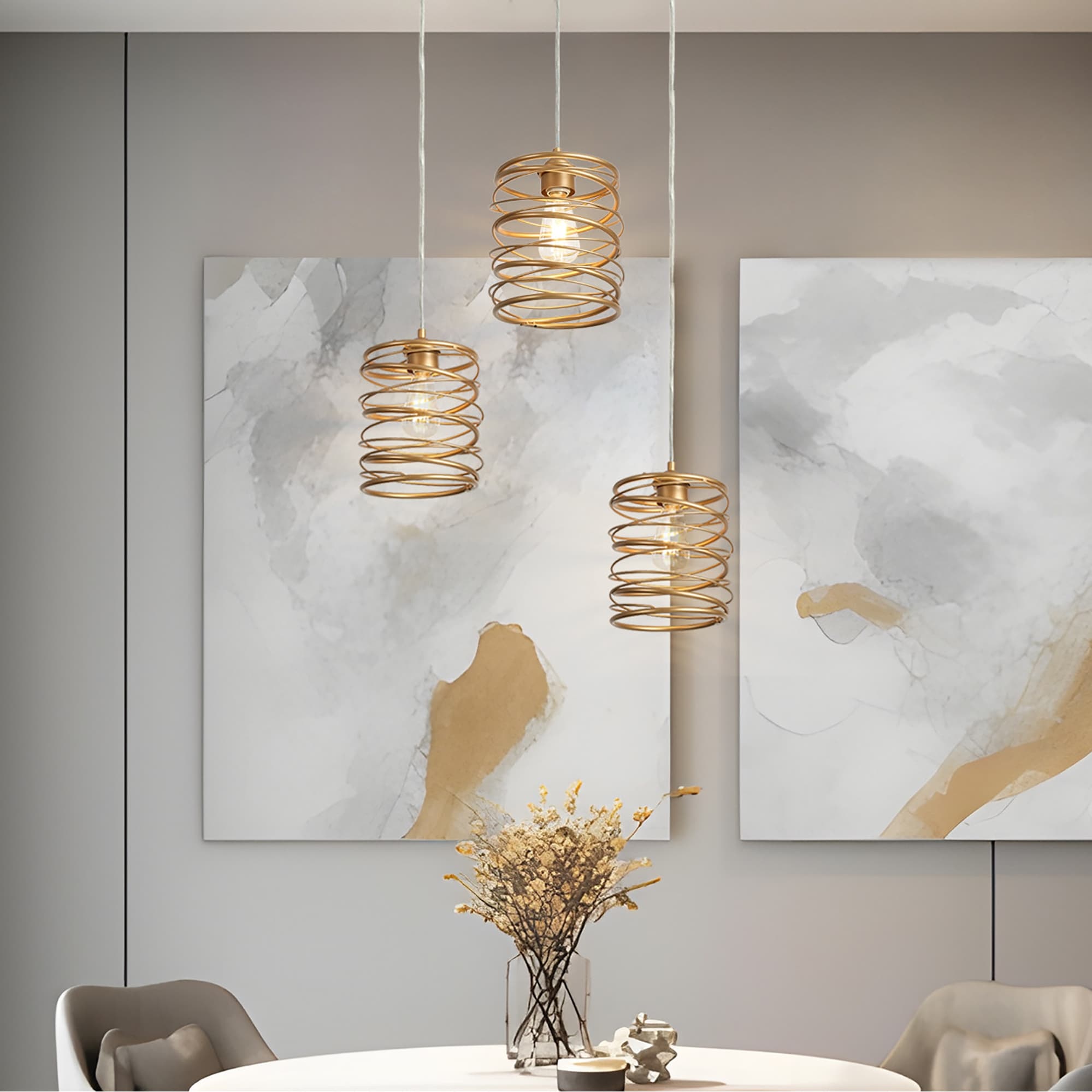 Suspension à 1 lumière de style ferme Gray Barn pour îlot de cuisine et salle à manger