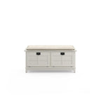 The Gray Barn Old Stone Upholstered Storage Bench