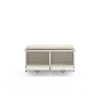 The Gray Barn Old Stone Upholstered Storage Bench