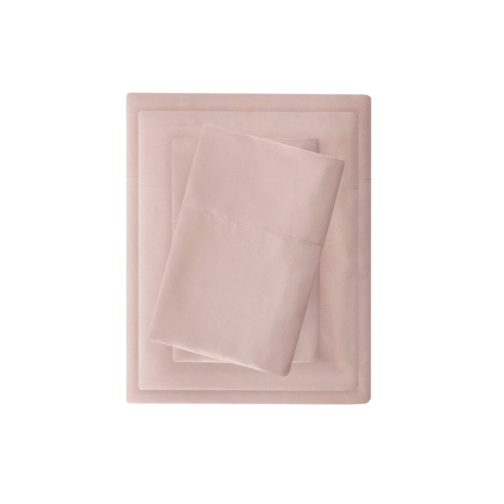Ensemble de draps luxueux en microfibre brossée à poches profondes Madison Park