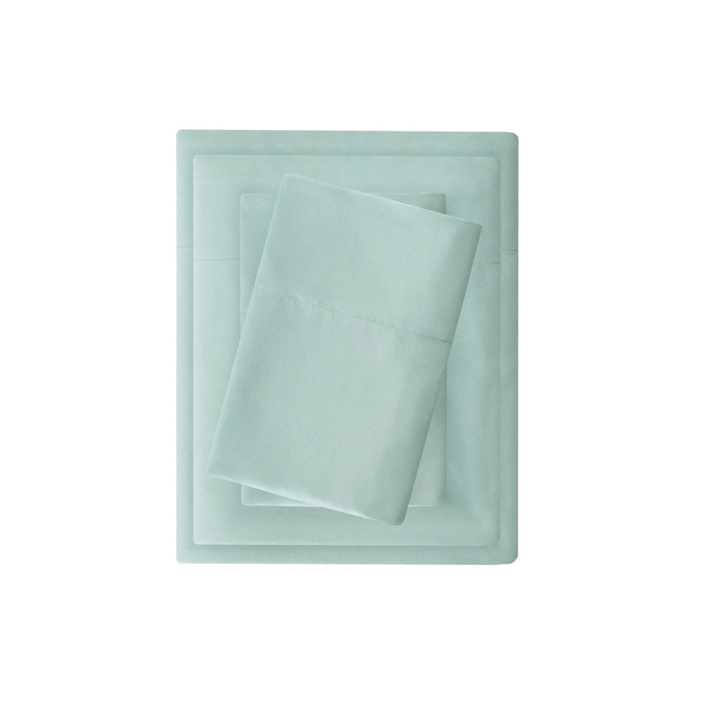 Ensemble de draps luxueux en microfibre brossée à poches profondes Madison Park