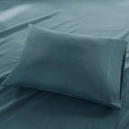 Ensemble de draps luxueux en microfibre brossée à poches profondes Madison Park