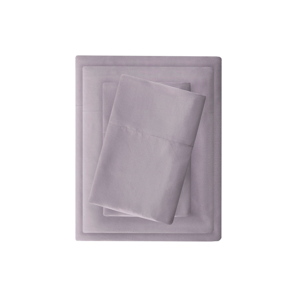 Ensemble de draps luxueux en microfibre brossée à poches profondes Madison Park
