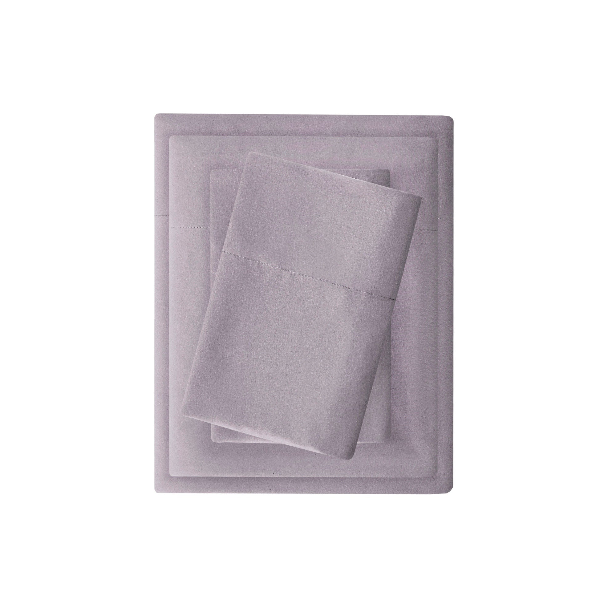 Ensemble de draps luxueux en microfibre brossée à poches profondes Madison Park