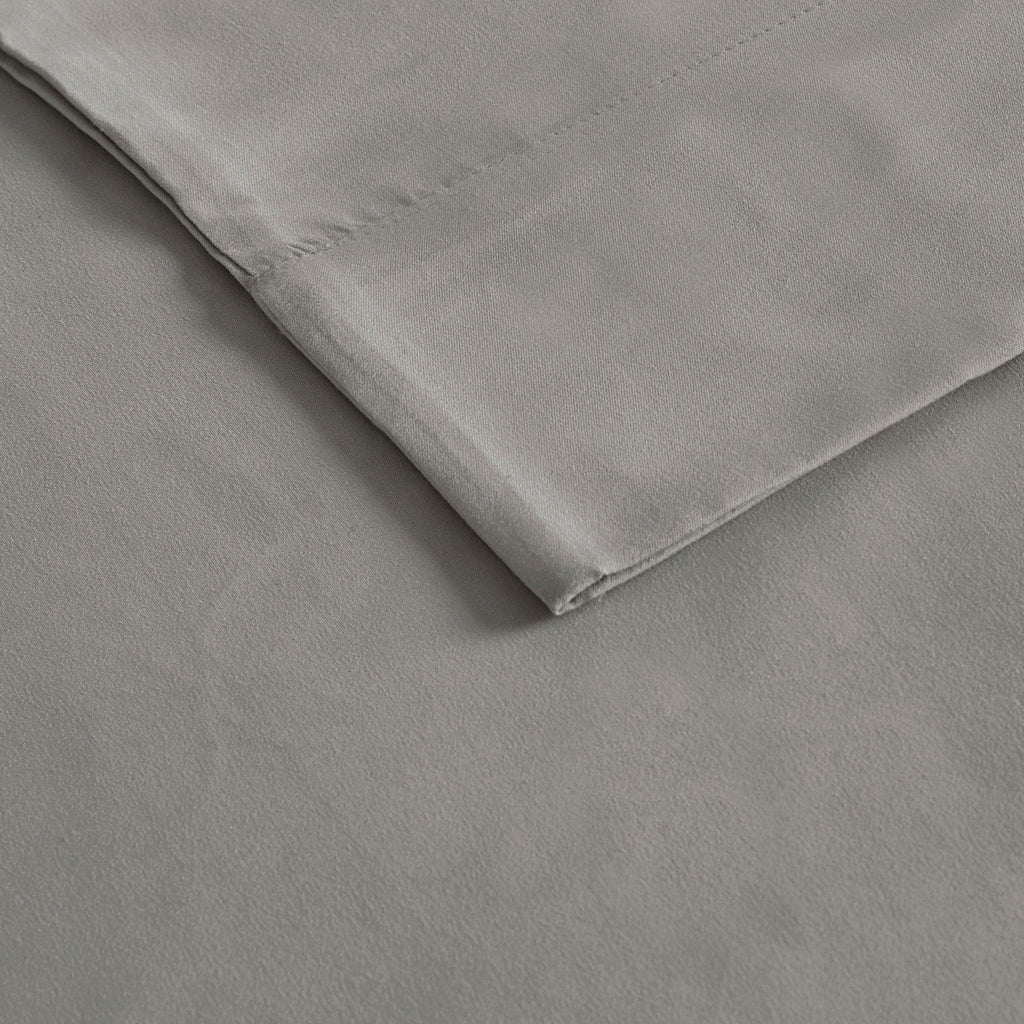 Ensemble de draps luxueux en microfibre brossée à poches profondes Madison Park