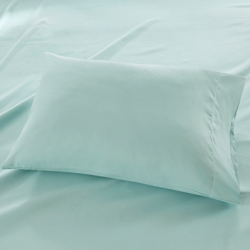 Ensemble de draps luxueux en microfibre brossée à poches profondes Madison Park