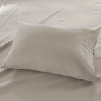 Ensemble de draps luxueux en microfibre brossée à poches profondes Madison Park