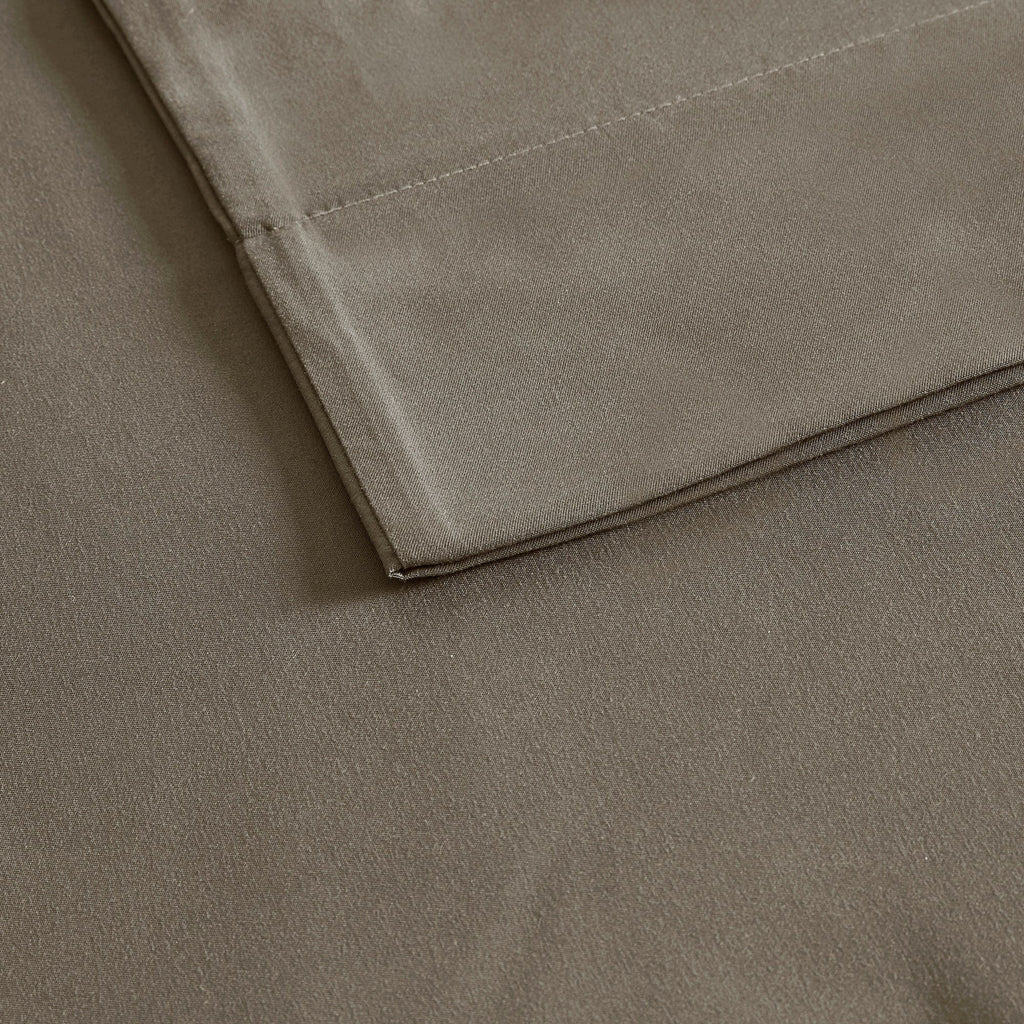 Ensemble de draps luxueux en microfibre brossée à poches profondes Madison Park
